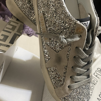 Simli Yıldız Detaylı Sneaker