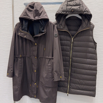 2025 FW Premium Çift Katmanlı Mont 2’li Set