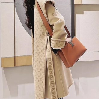  Heritage Monogram Wool Coat Exclusive Luxury Edition