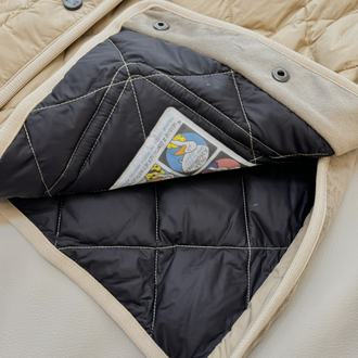 MONCLER Cygne Diamond‑Quilted Short Down Jacket / Moncler Cygne down jacket