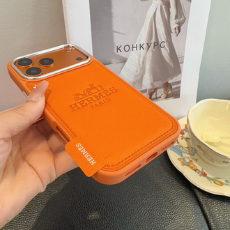 Lüks  Hermes  deri telefon kılıfı