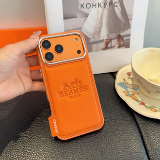 Lüks  Hermes  deri telefon kılıfı