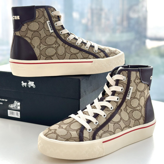  COACH Kadın Yüksek Bilek Sneakers ✨