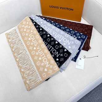 Louis Vuitton Monogram Desenli Şal/Fular