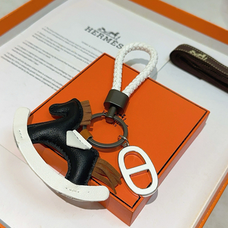 Hermès “Rocking Horse” Tasarım Lüks Deri Anahtarlık ve Çanta Aksesuarı