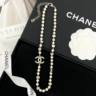 Chanel Kalp ve İnci Kolye