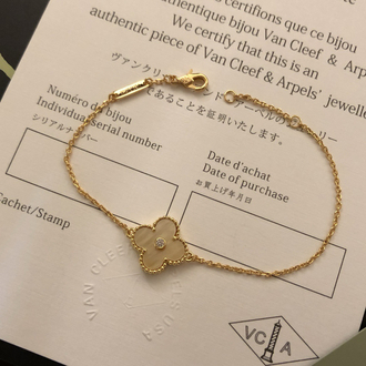  Van Cleef & Arpels Alhambra Şans Bilekliği