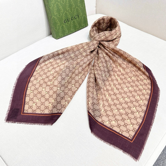 Gucci GG Desenli Şal/Fular