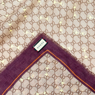 Gucci GG Desenli Şal/Fular