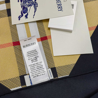 Burberry Vintage Ekose Desenli