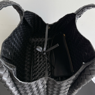 El Yapımı Bottega Veneta Intrecciato Çanta
