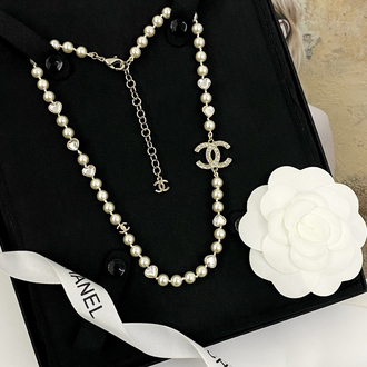 Chanel Kalp ve İnci Kolye