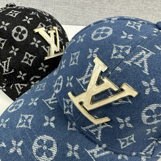 Louis Vuitton Denim Monogram Cap