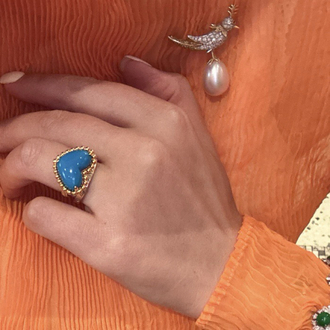 Ürün İsmi: Van Cleef & Arpels Kuş Broş