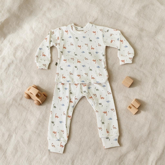 Dinazor Desenli Pijama Takımı