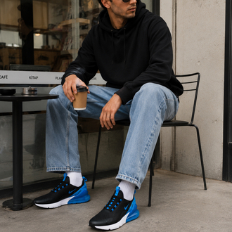 NİKE AİR MAX 270 BLACK BLUE