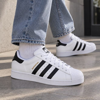 ADİDAS SUPERSTAR CLASSİC WHİTE BLACK