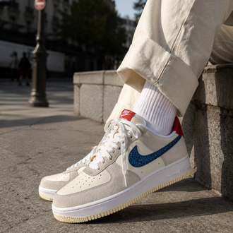 NİKE AİR FORCE 1 LOW 5 ON IT UNDEFEATED GREY