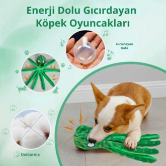 Sevimli ve Dayanıklı Ahtapot Köpek Oyuncağı