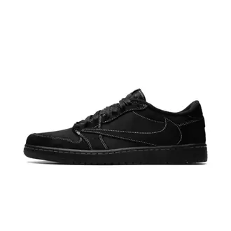 NİKE AİR JORDAN 1 RETRO LOW OG X TRAVİS SCOTT BLACK PHANTOM