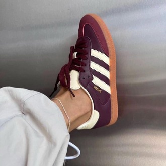 ADİDAS SAMBA MAROON GOLD