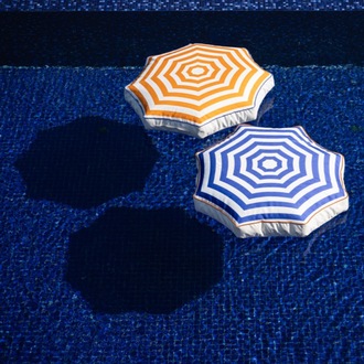 Sun Umbrella Havuz Pufu 130×130×20 cm | Dış Mekan ve Havuz Minderi / Orange