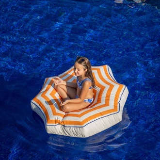 Sun Umbrella Havuz Pufu 130×130×20 cm | Dış Mekan ve Havuz Minderi / Ferrari Red
