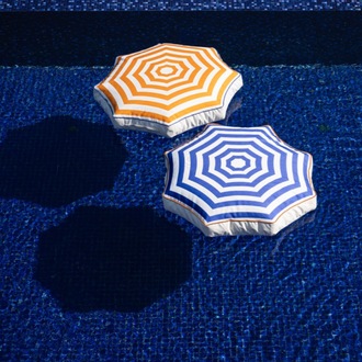 Sun Umbrella Havuz Pufu 130×130×20 cm | Dış Mekan ve Havuz Minderi / Santorini Blue