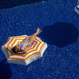Sun Umbrella Havuz Pufu 130×130×20 cm | Dış Mekan ve Havuz Minderi / Navy