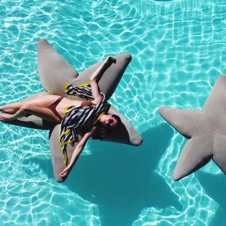 Starfish Havuz, Deniz Ve Dış Mekan Pufu / Gri