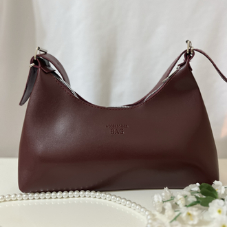 Liyora Bordo Omuz Çantası KOD:0018