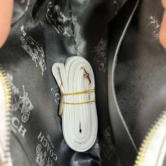 Coach Monogram Omuz Çantası – Açık Mavi