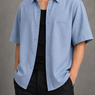 Loro Piana Keten Oversize Premium Gömlek