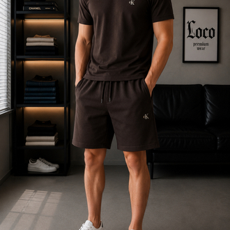 Calvin Klein Tshirt + Şort Premium Takım