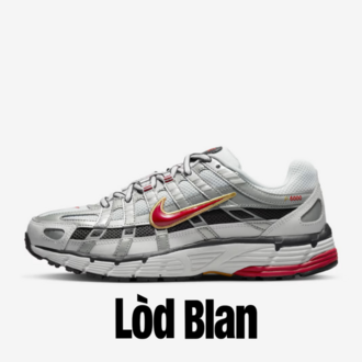 Nike P6000 White Gold Red