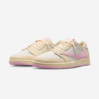 Air Jordan 1 Low Travis Scoot Shy Pink