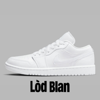 Air Jordan 1 Low “Triple White”