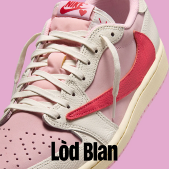 Travis Scott Jordan 1 Low “Tropical Pink”