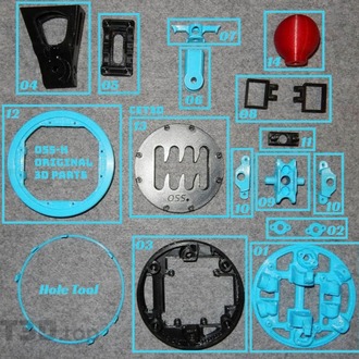 H Shifter Vites 3D Parçaları