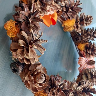 Kozalaklı Kapı Süsü 25 cm