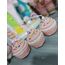 Yılbaşı Ağaç Süsü Pembe Cupcake 1 Adet