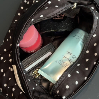 Viscose Button Bag 