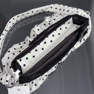 Viscose Button Bag