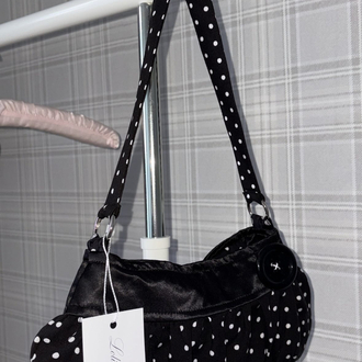 Viscose Button Bag 