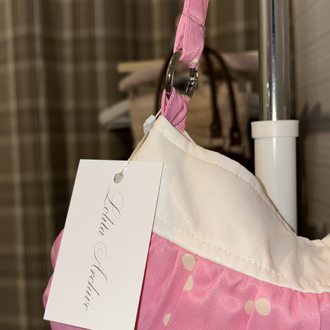 Cindy Pink Button Bag