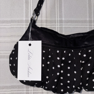 Viscose Button Bag 