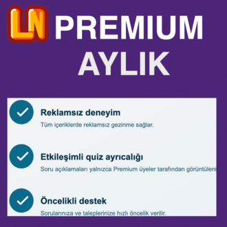 Premium Üyelik  LOLONOLO / AYLIK