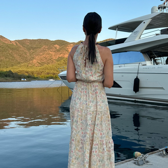 Yumuşak Keten Elbise