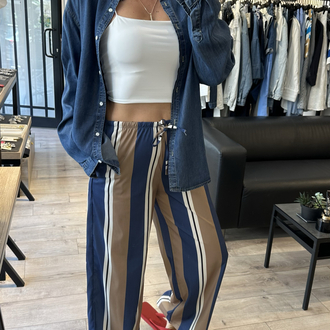 Yumuşak Tensel Denim Gömlek