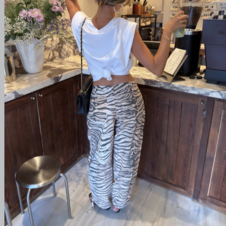 Zebra Pantolon